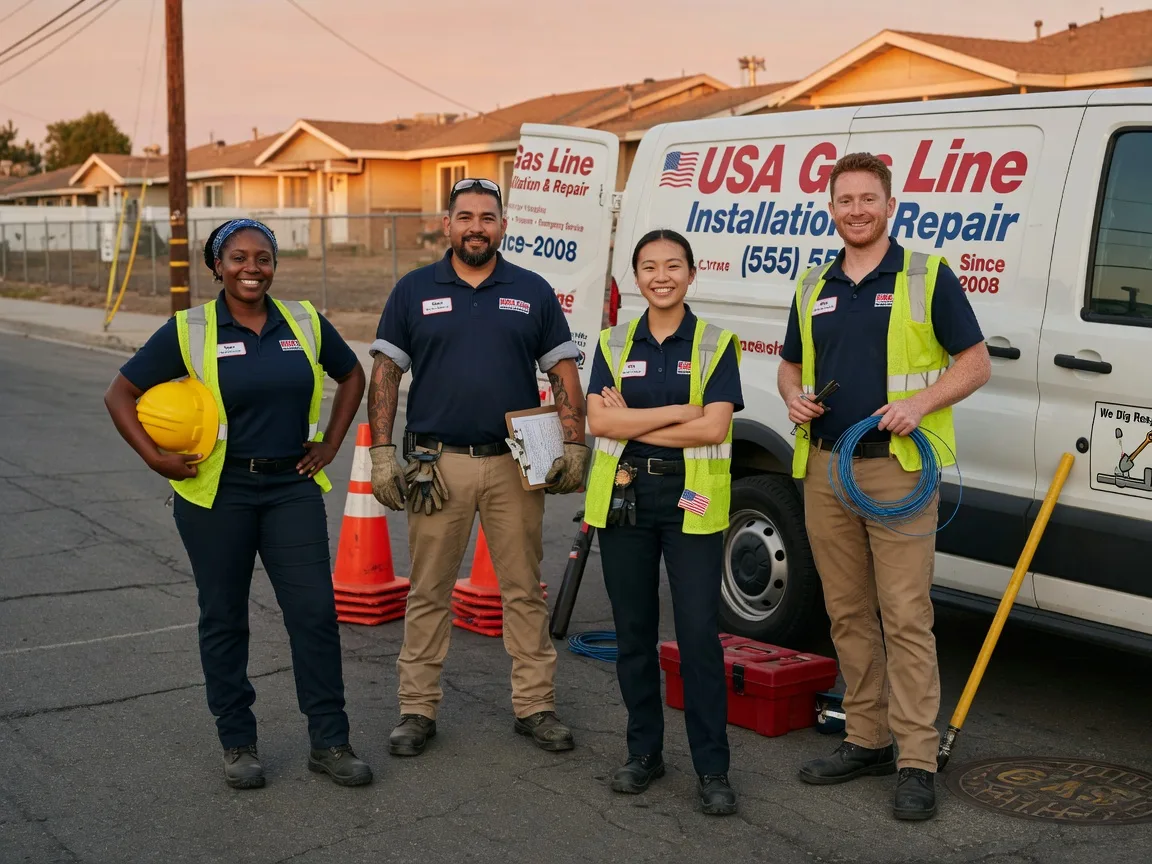 Gas Line Installation company in Berlin, OH